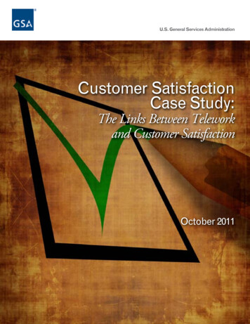 Customer Satisfaction Case Study