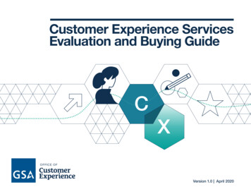 Customer Experience Services Evaluation And Buying Guide