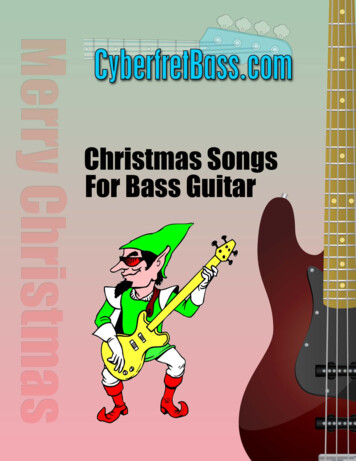 Christmas Songs For Bass Guitar