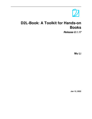 D2L-Book: A Toolkit For Hands-on Books