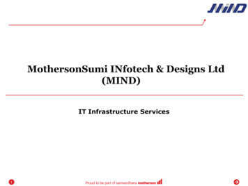 MothersonSumi INfotech & Designs Ltd (MIND)
