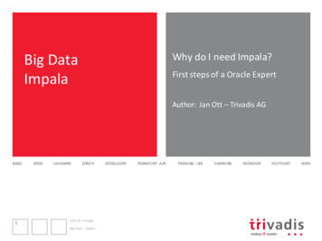 Impala First Stepsofa Oracle Expert - WordPress 
