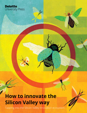 How To Innovate The Silicon Valley Way - Deloitte