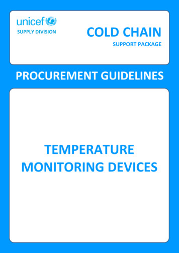 WHO IVB 15.04 Eng.pdf SUPPLY DIVISION COLD CHAIN - UNICEF