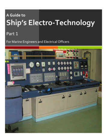 A Guide To Ship’s Electro-Technology - Marine Insight