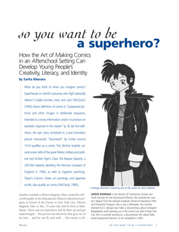 So You Want To Be A Superhero?
