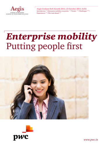 Enterprise Mobility Putting People First - PwC