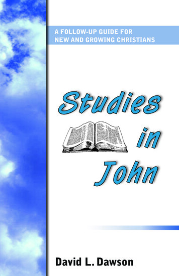 Studies In John - Bible