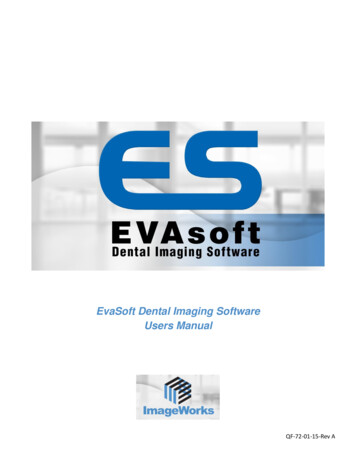 EvaSoft Dental Imaging Software Users Manual