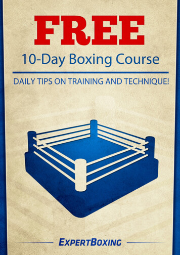 ExpertBoxing Free Boxing Course - How To Box