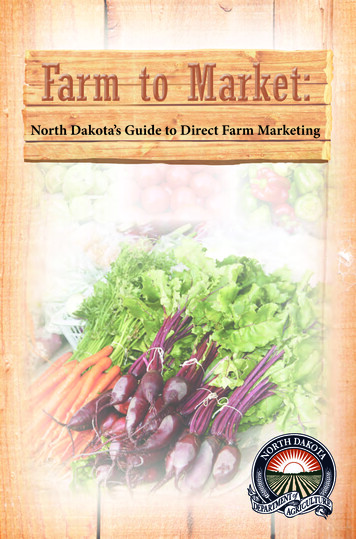 North Dakota’s Guide To Direct Farm Marketing