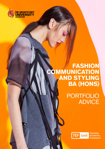 Fashion Communication And Styling-Portfolio