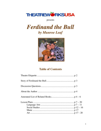 Presents Ferdinand The Bull