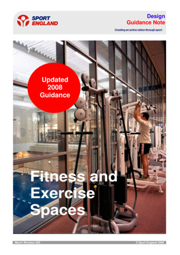 Fitness And Exercise Spaces - Amazon Web Services
