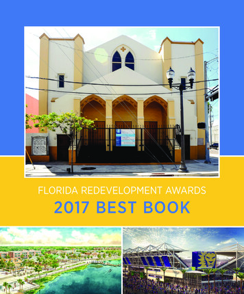 Florida Redevelopment Awards 2017 Best Book