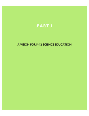 A Framework For K12 Science Education - Lewis Center For .