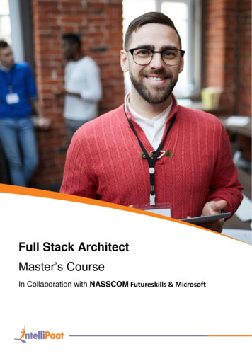 Full Stack Architect - Intellipaat