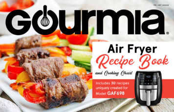 Air Fryer Recipe Book - Gourmia