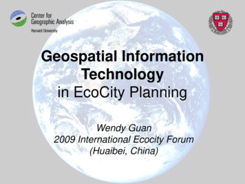 Geospatial Information Technology