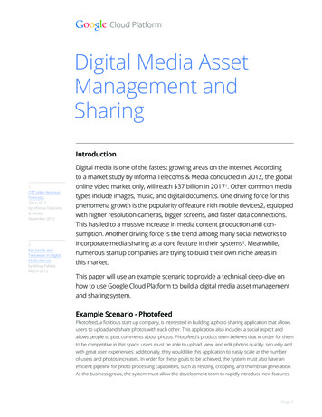 Digital Media Asset Management And Sharing - Google Cloud