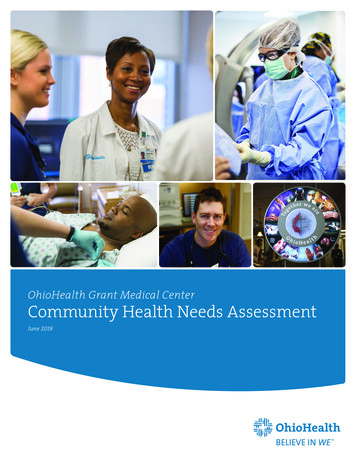 OhioHealth Grant Medical Center Community Health Needs Assessment