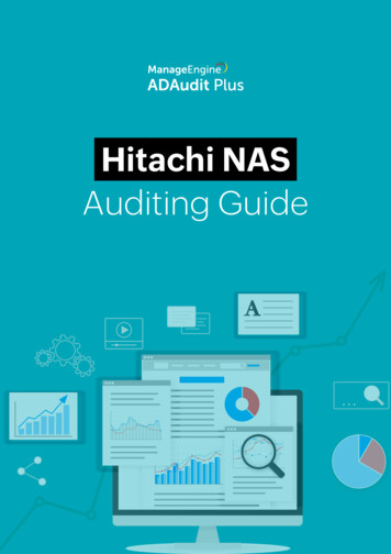 Hitachi NAS Auditing Guide ADAudit Plus