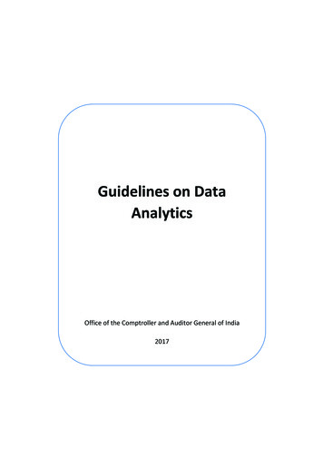 7 X 9.5 Guidelines On Data Analytics New