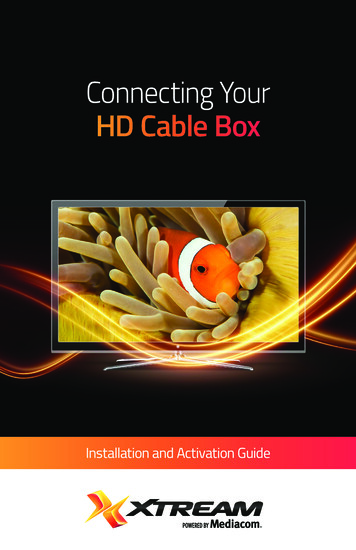 Connecting Your HD Cable Box