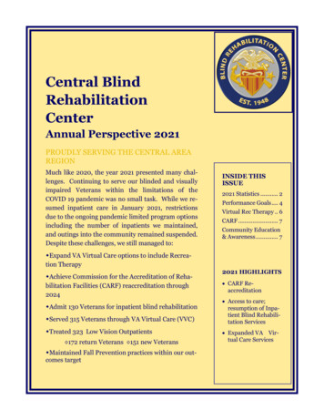 Central Blind Rehabilitation Center - Veterans Affairs