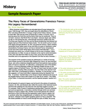 Sample Research Paper - Grand Valley State University