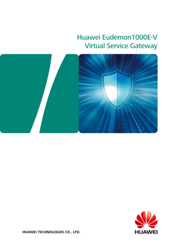 Huawei Eudemon1000E-V Virtual Service Gateway