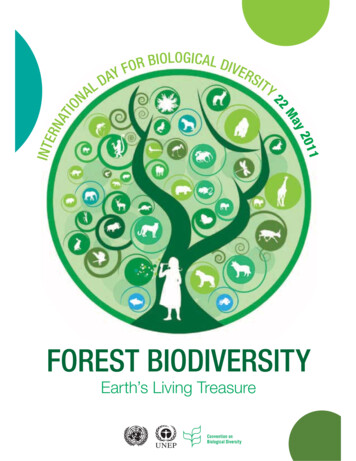 FOREST BIODIVERSITY - Convention On Biological Diversity