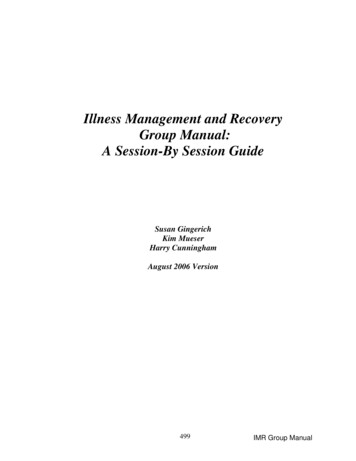 Illness Management And Recovery Group Manual: A 