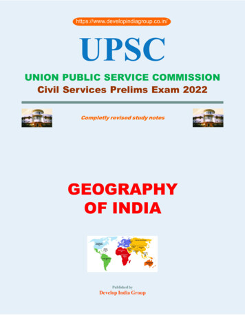 Indian And World Geography - Develop India Group