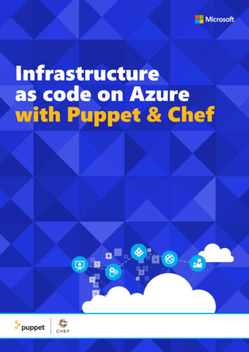 Infrastructure As Code On Azure With Puppet & Chef