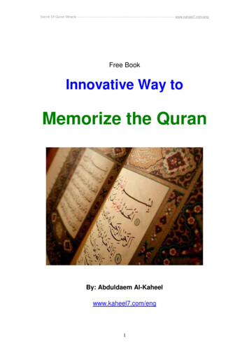 Memorize The Quran