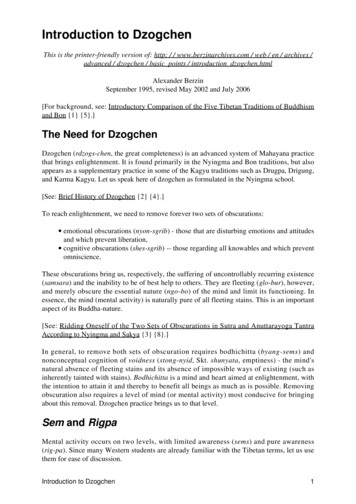 Introduction To Dzogchen