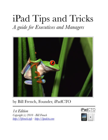 IPad Tips And Tricks - Weebly