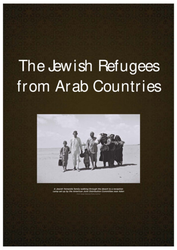 Jewish Refugees From Arab Lands