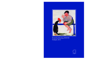 Kinderbuch38-2014-Druck.indd 1 26.02.14 17:18