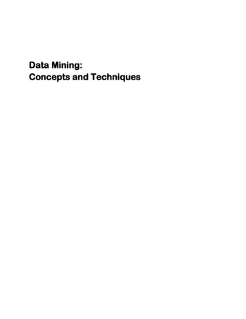 Data Mining: Concepts And Techniques - VSSUT