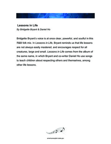 Lessons In Life - American English For English Language .