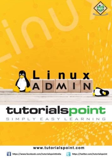 Linux_Admin_Tutorial.pdf - Tutorialspoint