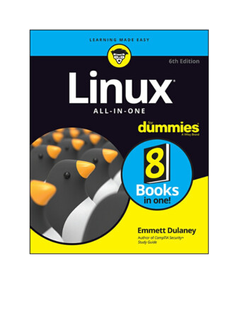 Linux All-in-One For Dummies 