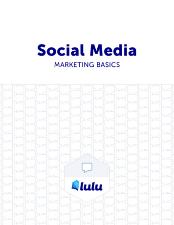 Social Media Marketing Basics - Lulu 