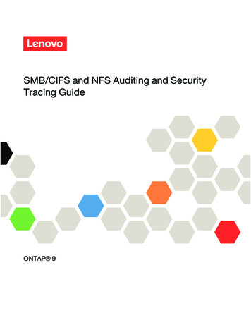 SMB/CIFS And NFS Auditing And Security Tracing Guide
