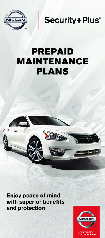 VEHICLE TYPE NEW NISSAN NEW AND PRE-OWNED NISSAN 