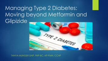 Managing Type 2 Diabetes: Moving Beyond Metformin And Glipizide