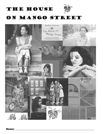 The House On Mango Street - BABCOCK'S ENGLISH 2