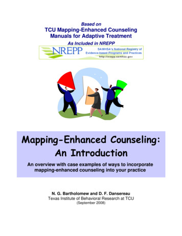 Mapping-Enhanced Counseling: An Introduction